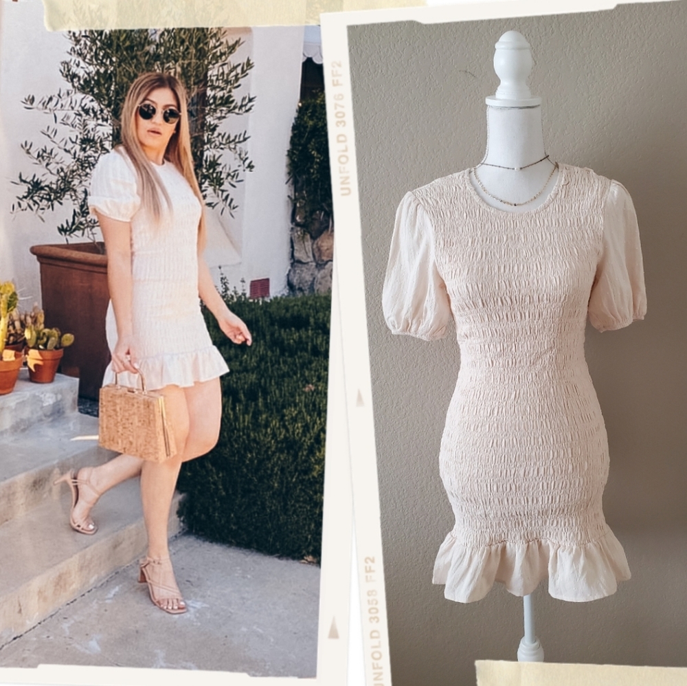 Puffy Sleeve Dress
